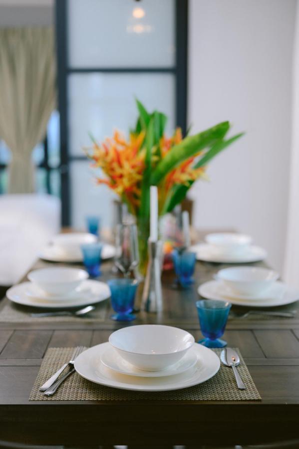 Petronella Suites Apartment @ Jesselton Quay โกตาคินาบาลู ภายนอก รูปภาพ
