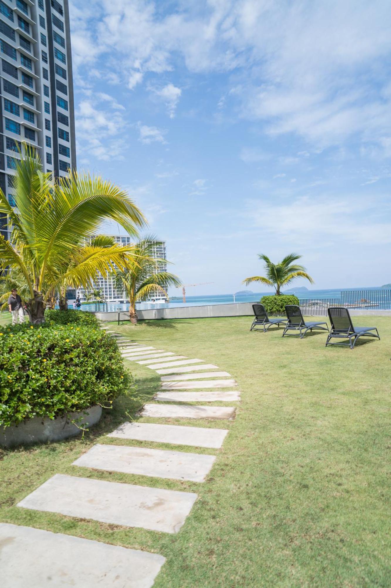 Petronella Suites Apartment @ Jesselton Quay โกตาคินาบาลู ภายนอก รูปภาพ