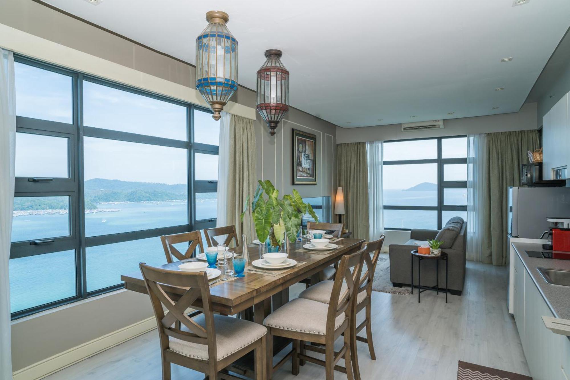 Petronella Suites Apartment @ Jesselton Quay โกตาคินาบาลู ภายนอก รูปภาพ